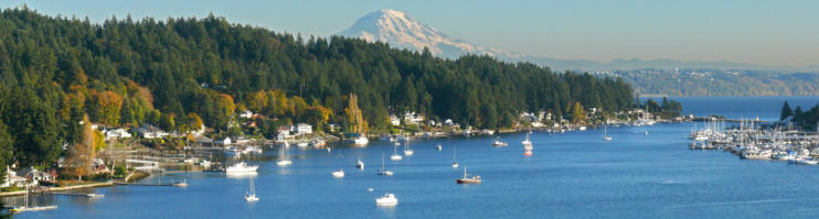 Puget Sound near Seattle and Tacoma
