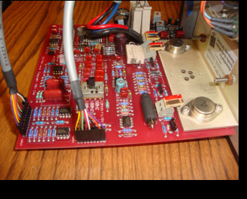 Red circuit board and power components