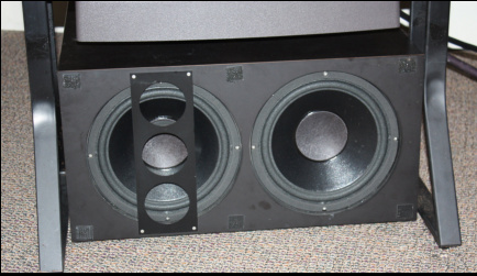 Subwoofer drivers and servo bracket