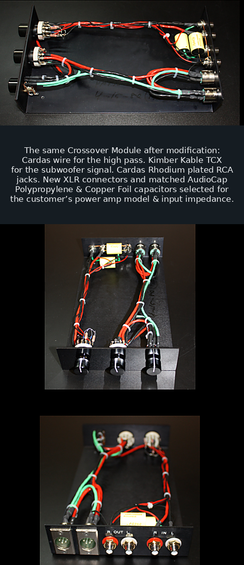 Crossover Module after modification