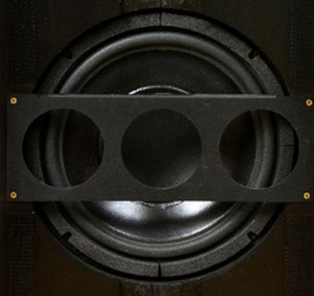 Actual Entec SW-1 subwoofer driver and grille