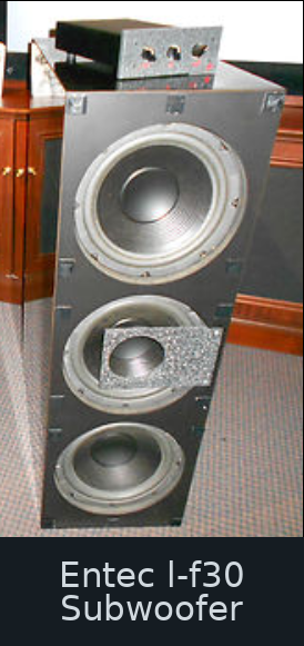 Entec l-f30 subwoofer